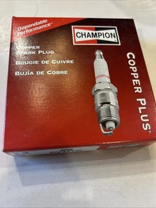 Champion Copper Plus 406 Spark Plug (Box Of 4) - RV12YC New Old Stock Free Ships - Foto 1 di 11