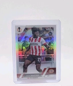 2022-23 Topps Chrome UCC Johan Bakayoko Refractor RC #126 PSV Eindhoven - Picture 1 of 2
