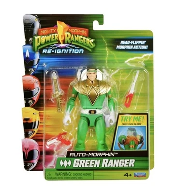 Mighty Morphin Power Re-ignition Rangers Green Ranger Figure