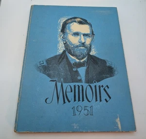 1951 "Memoirs" - Ulysses S. Grant High School Yearbook - Portland, Oregon - Picture 1 of 4