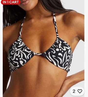 BILLABONG LA ISLA DREW Top de bikini pequeño NWT* BK954 Foto 1 de 3