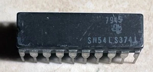 T.I. SN54LS374J infradito militare ottale tipo D (uscita tri-stato)-NOS - Foto 1 di 1