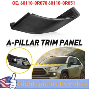 1X A-pillar Trim Panel Cover 60118-0R070 60118-0R051 For Toyota RAV4 19-23 R - Picture 1 of 11
