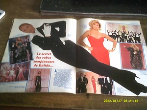 2 JOURNAUX DALIDA TRISTESSE D OLYMPIA 1981 LE SECRET DE CES ROBES SOMPTUEUSES - Imagen 1 de 2