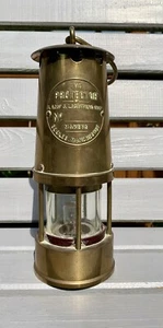 Protector Lamp & Lighting Co Ltd Eccles Type 6 M&OMiners Lampe schöner Zustand - Bild 1 von 1