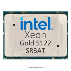 Intel Xeon Gold 5122 3.60GHz 16.5MB 4-Core CPU 105W SR3AT CD8067303330702 - Afbeelding 1 van 2