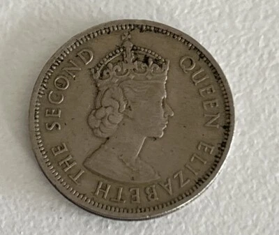 1960 HONG KONG GREAT BRITAIN QUEEN ELIZABETH II ONE DOLLAR - Image 1 of 3