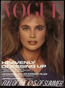 VOGUE UK June 1981 NANCY DEWEIR Elisabeth Frink ARTHUR ELGORT @ EXCLT - Imagen 1 de 11