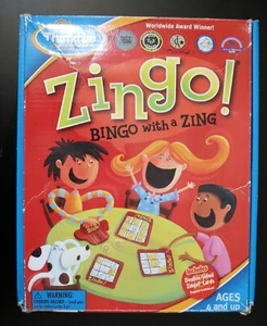 2009 ThinkFun Zingo! Bingo with a Zing Game Zingo Ages 4+ Read Description  - Picture 1 of 6