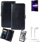 Case For Sony Xperia 1 + Earphones Protective Flip Cover Folding Bag Book Cell P