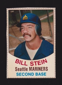 1977 HOSTESS #136 Bill Stein SEATTLE MARINERS ( Full Lines ) SP EX-MINT A - Picture 1 of 2