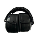 Soft Foam Ear Cups Foldable Ear Defender for Hearing Pr Ear Muffs, Black