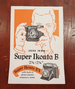 CÁMARA FOLLETO DE VENTAS ZEISS SUPER IKONTA B/BX 301-349/221313 - Imagen 1 de 1