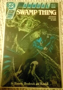 SWAMP THING ANNUAL #4 1988 Batman App 8.0 VF - Picture 1 of 1