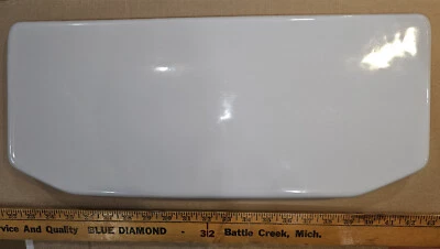 25CC08 TAPA TANQUE INODORO ESTÁNDAR AMERICANO, T-89, GRIS CLARO, 20-1/8" X 8-7/8" OA Foto 1 de 4