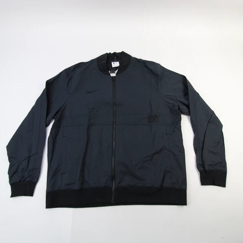 Philadelphia 76ers Nike Jacket Men's Black New Cover
