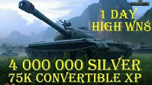 World of Tanks l 4 MLN CREDITS l 1 TAG l KEIN BONUSCODE l OHNE ETIKETT - Bild 1 von 1