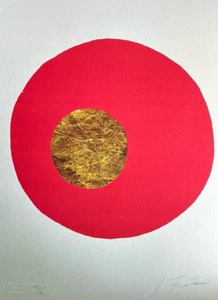 Lucio FONTANA Lithograph COA Original Signed With Pen Numbered 180 - Picture 1 of 11
