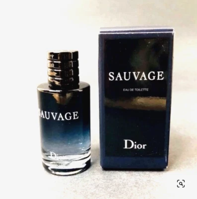 Dior SAUVAGE Eau de Toilette Mini Travel Splash 10ml Colônia NOVO - Imagem 1 de 4