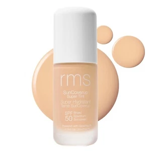 RMS Beauty SunCoverup Super Tint Broad Spectrum SPF 50 Sunscreen ~ BUFF 1 Fl Oz - Picture 1 of 8