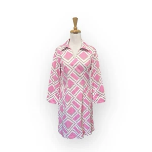 Minikleid Melly M rosa Kragen Größe 4 Langarm - Bild 1 von 7