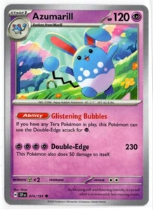 Pokemon Surging Sparks 074/191 Azumarill - Picture 1 of 1