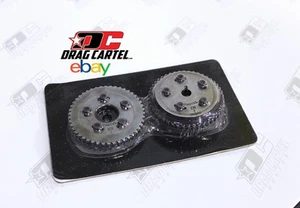 Drag Cartel Adjustable Intake & Exhaust Cam Gears Honda K20 K20A K20Z3 K24 K24A2 - Picture 1 of 1