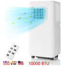 10000 BTU Portable Air Conditioner 3-in-1 AC Unit W/ Dehumidifier & Fan Mode USA