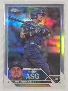2023 Topps Chrome Update All-Star Game Luis Arraez #ASGC-27 Miami Marlins - Bild 1 von 2
