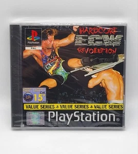Sony PlayStation PS1 ECW Hardcore Revolution Wrestling Video Game PAL SEALED - Picture 1 of 4