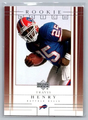 2001 Upper Deck Travis Henry Rookie Buffalo Bills #264 - Image 1 of 2