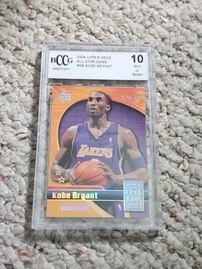2004 Upper Deck All-Star Game #KB Kobe Bryant 0856/2004 BCCG 10 LA Lakers - Picture 1 of 7
