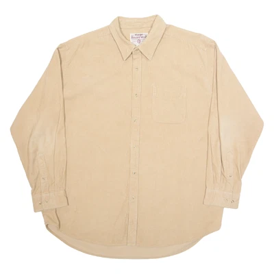 Camisa lisa WRANGLER Rugged Wear para hombre beige manga larga XL Foto 1 de 4