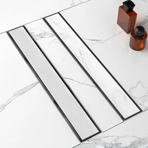 Neodrain 24-Inch Linear Shower Drain with Tile Insert Grate, 304 SS, NEW 1537M - Picture 1 of 8