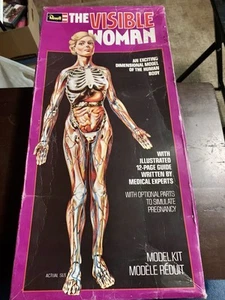 1977 Revell The Visible Woman 15" VINTAGE Model Kit H-901 - Unbuilt - Picture 1 of 5