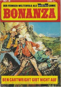 Bonanza #2 (1973) German Comic, Full Color, Great Cover Art - Picture 1 of 2