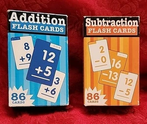 Flash Kids Caja TARJETAS FLASH ADICIÓN RESTA 86 cartas cada juego Spark Publis - Imagen 1 de 6