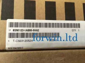 6SN1123-1AB00-0HA2 1PC NEW SIEMENS SIMODRIVE POWER MODULE 6SN1 123-1AB00-0HA2 - Bild 1 von 2