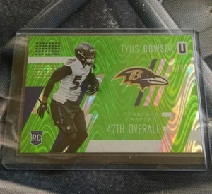 2017 unparalleled tyus Bowser rookie green parallel swirl O Rama 253 / 499 - Picture 1 of 2