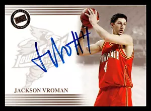 2004-05 PRESS PASS AUTOGRAPHS #36 JACKSON VROMAN AUTO - Picture 1 of 2