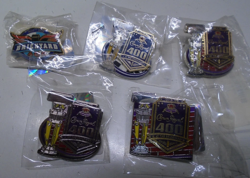 2005, 2012, 2014, 2015, 2016 Brickyard 400 Event Collector Pin Nascar - Image 1 of 1