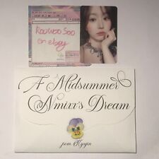 A midsummer Nmixx dream kyujin digipack album with haewon photocard