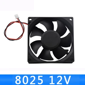 DC Brushless Cooling PC Computer Fan 12V 8025 80x80x25mm 0.28A 2 Pin PC Computer - Picture 1 of 5