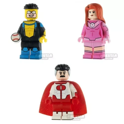 Custom  Printed minifigures -Choose Model!- made w/ real LEGO®- Undefeatables - Image 1 of 1