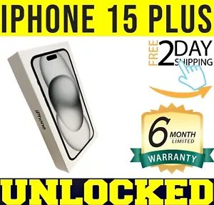 APPLE IPHONE 15 PLUS - 128 GB - NERO (SBLOCCATO IN FABBRICA) MODELLO USA ESIM ❖O/B❖ - Foto 1 di 2