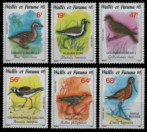Wallis & Futuna 1987 - Mi-N.o 540-545 ** - Estampillada sin montar o nunca montada - Pájaros / Pájaros - Imagen 1 de 1
