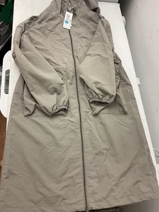 Parka antipioggia leggero nuovo colore marrone taglia 14 - Foto 1 di 23