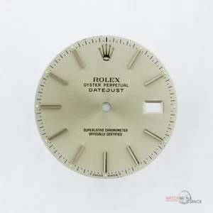 Rolex Datejust de colección para hombre 36 mm 16200 16014 16234 esfera plateada S/S #H82 - Imagen 1 de 7