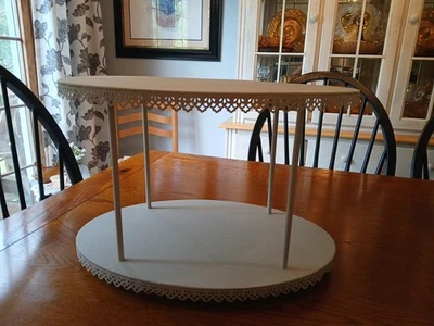 Soporte de exhibición/magdalenas de metal en capas Foto 1 de 4