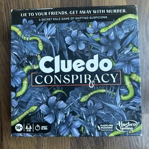 Cluedo Conspiracy Hasbro BoardGame Secret Role Game Clue 2023 Complete - Picture 1 of 24